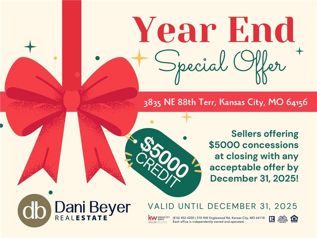 Homes for Sale in Kansas City, MO 64156 | 3835 NE 88th Terrace